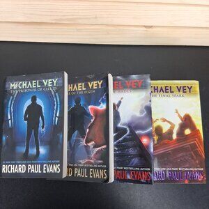 Lot of 4 - Michael Vey series | Hardcover books 6 & 7 | Softcover books 1 & 2